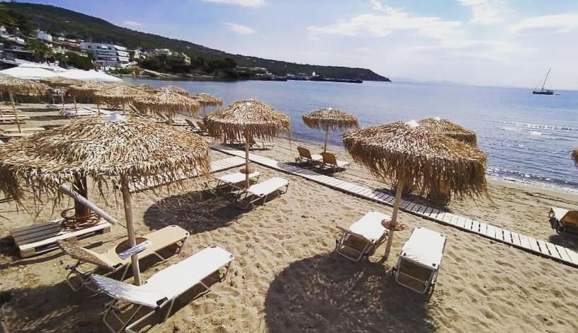 Παραθαλασσιο Στουντιο Μιχαλιας Sea View Studio Michalias Νουμερο 8 Agia Marina  외부 사진