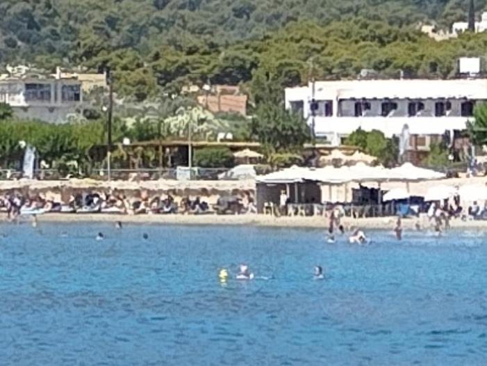 Παραθαλασσιο Στουντιο Μιχαλιας Sea View Studio Michalias Νουμερο 8 Agia Marina  외부 사진