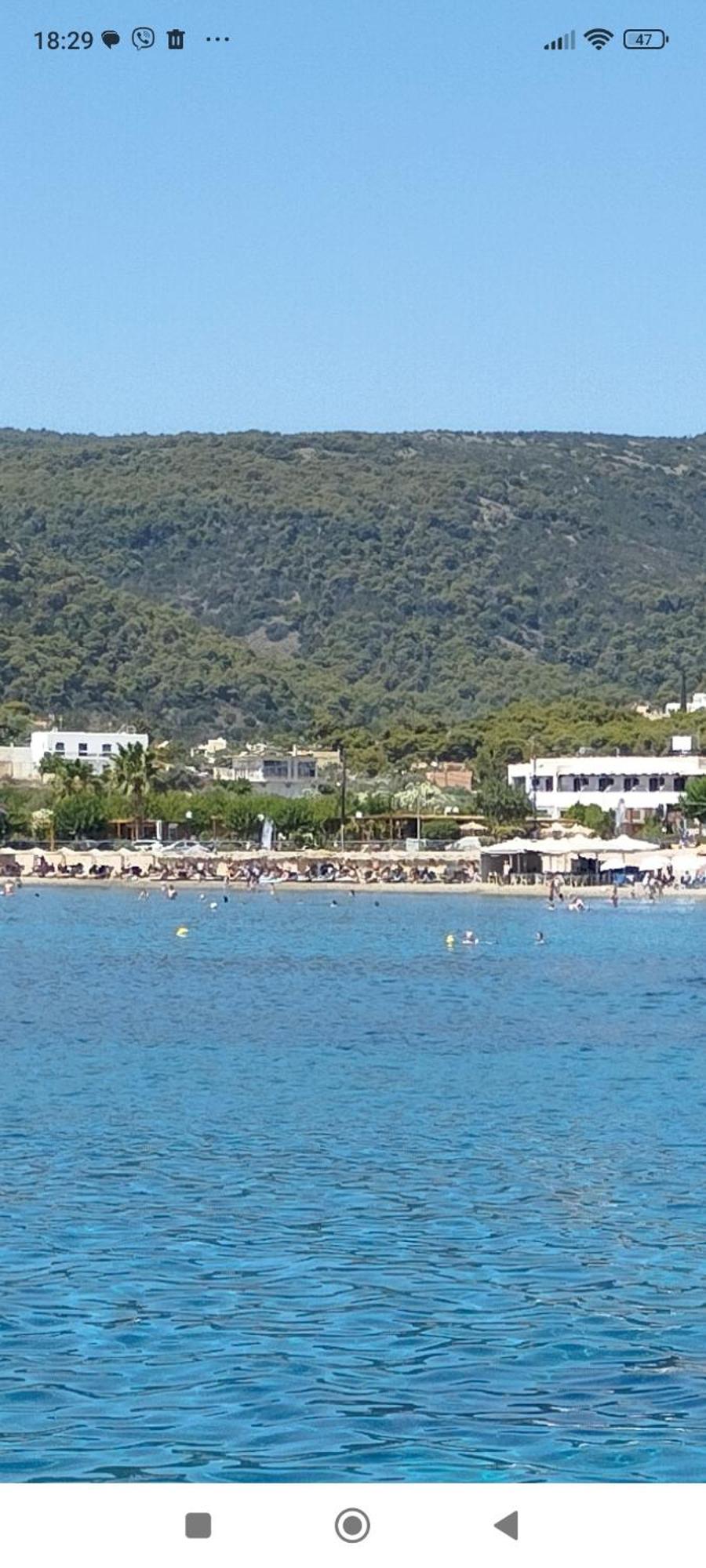Παραθαλασσιο Στουντιο Μιχαλιας Sea View Studio Michalias Νουμερο 8 Agia Marina  외부 사진